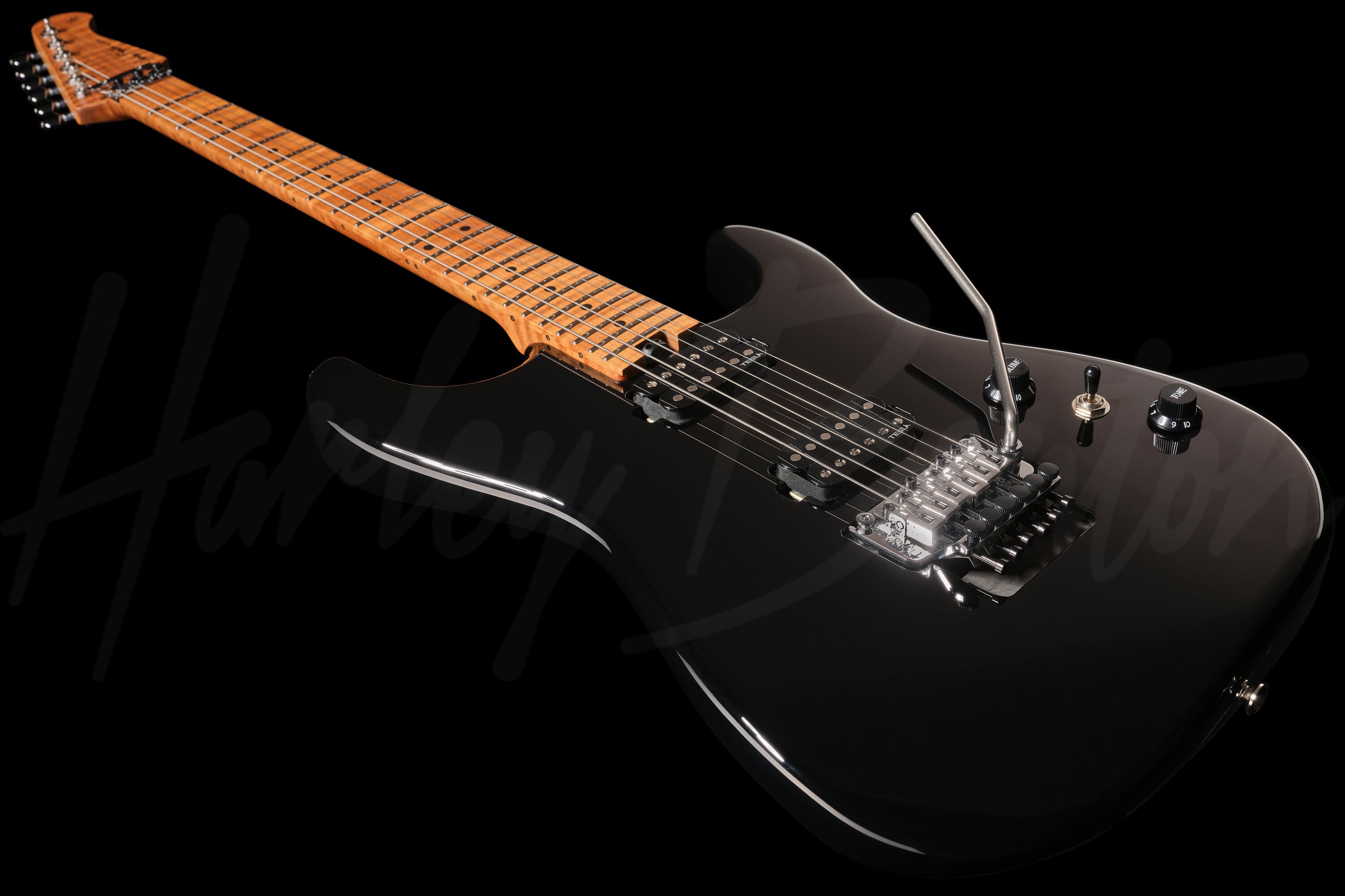 ST-80FR MN HH Black - Harley Benton