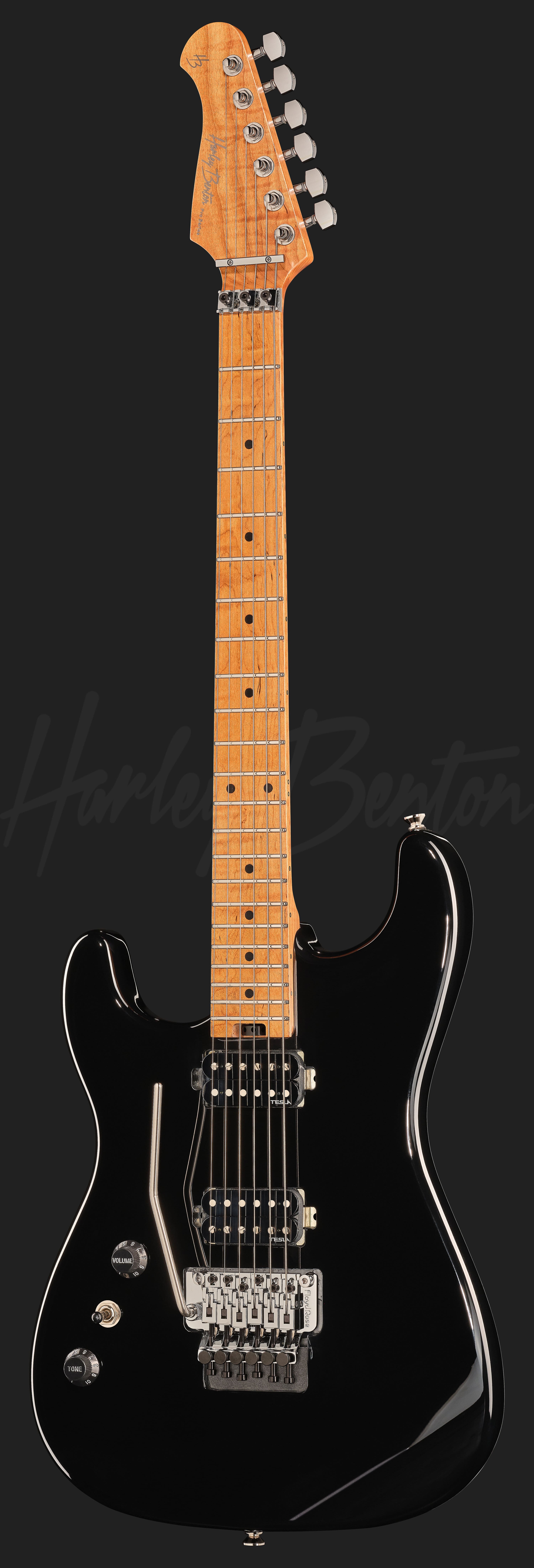 ST-80FR MN LH HH Black - Harley Benton