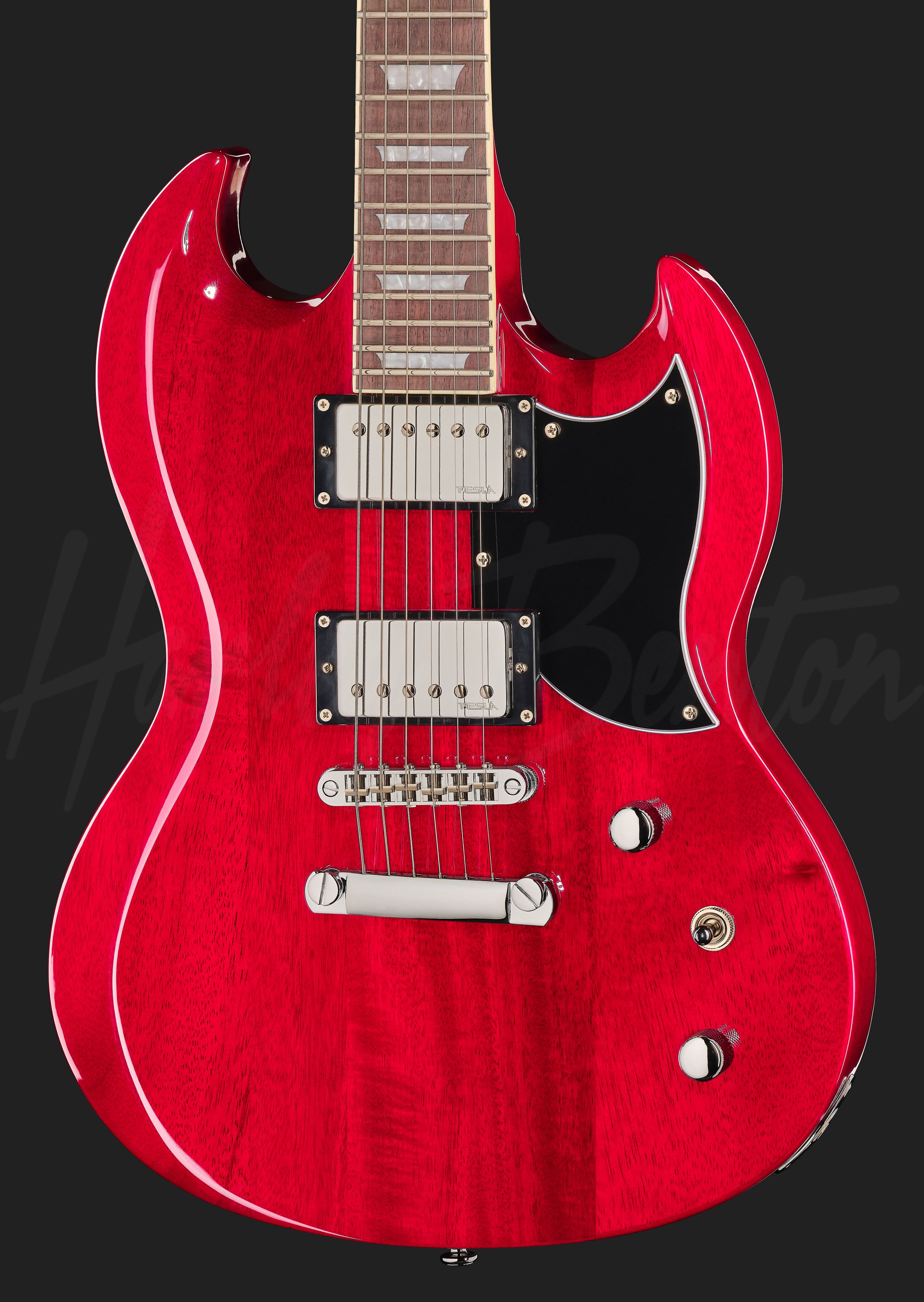 DC-Custom II Cherry - Harley Benton