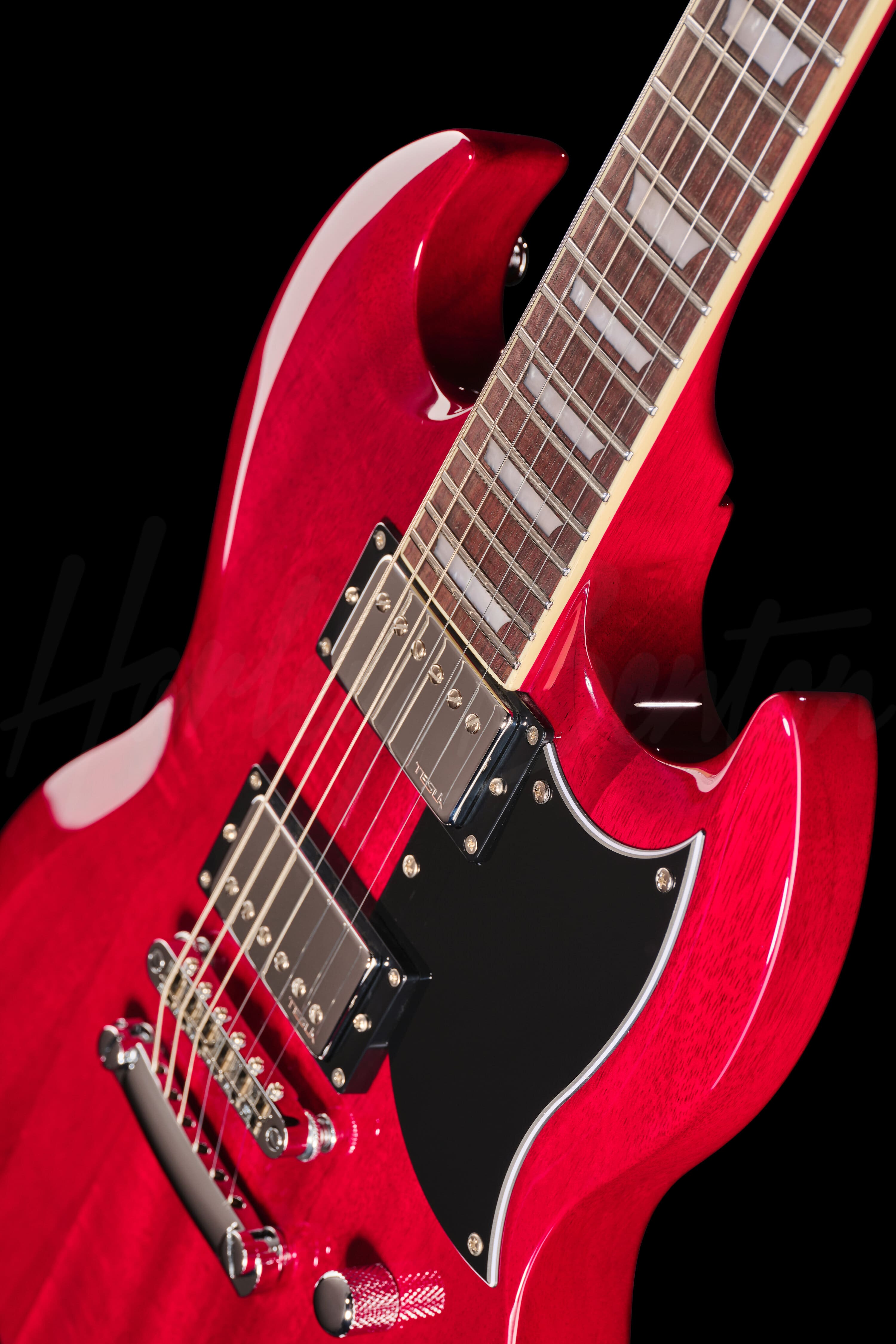 DC-Custom II Cherry - Harley Benton