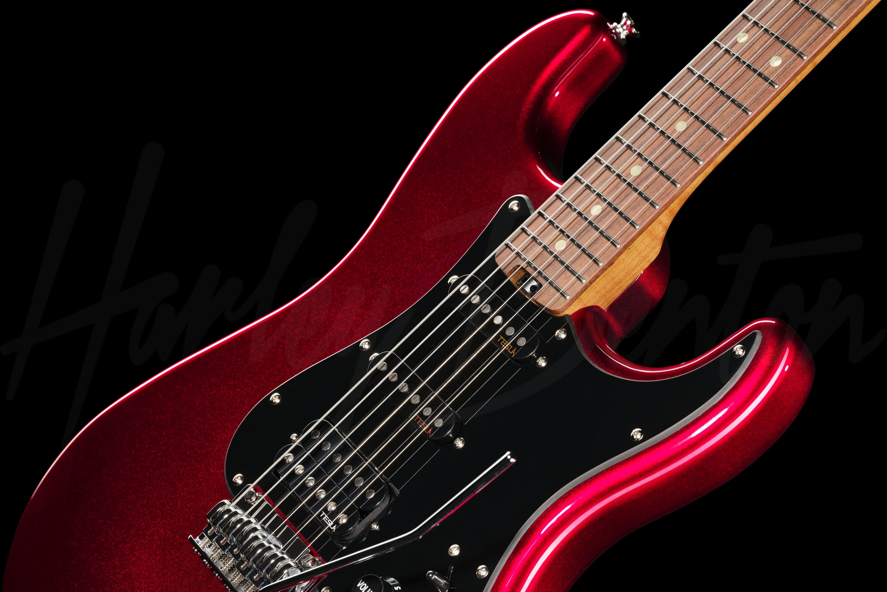 ST-Modern Plus HSS Dark Red Metallic - Harley Benton