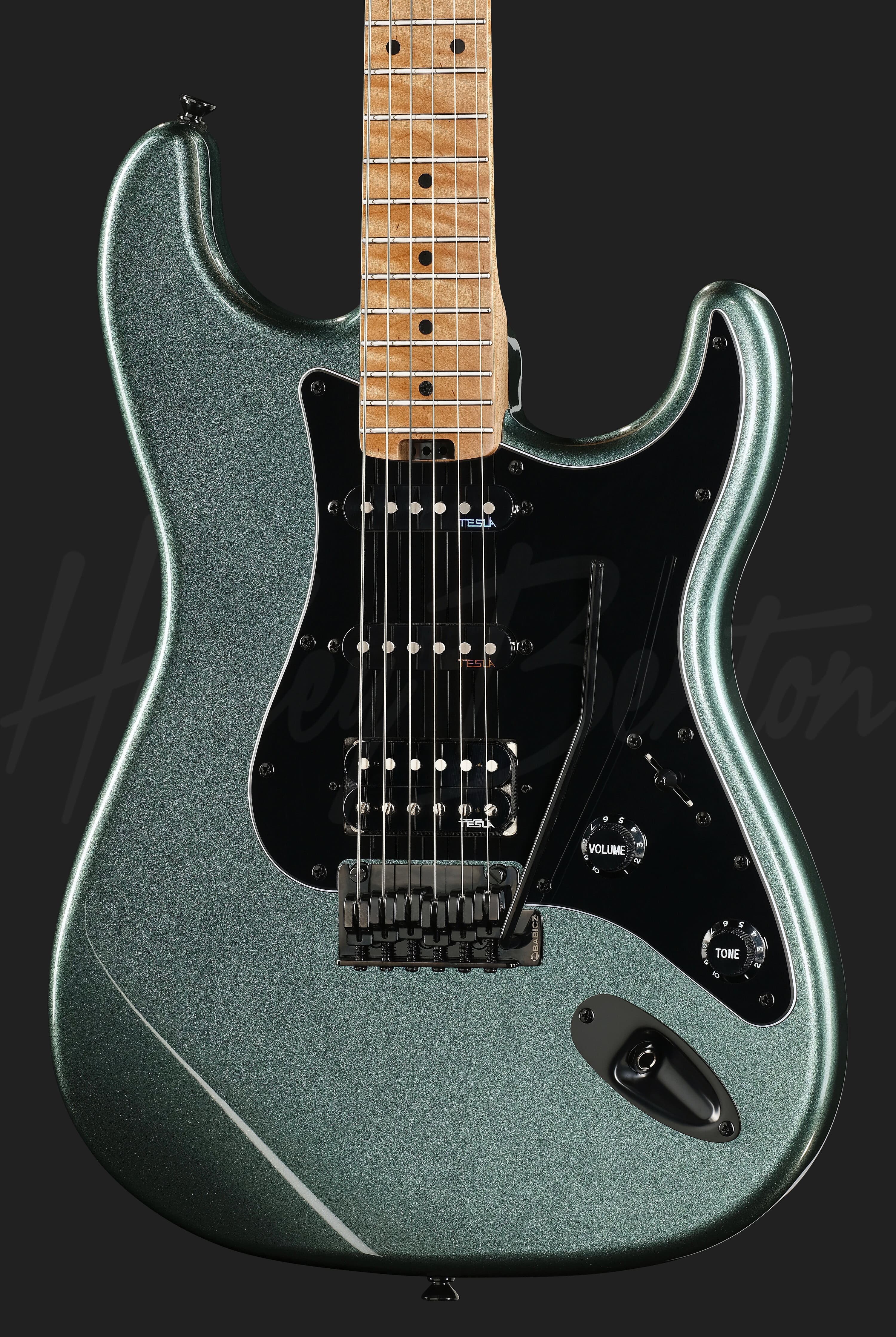 ST-Modern Plus MN HSS Gun Metal Blue - Harley Benton