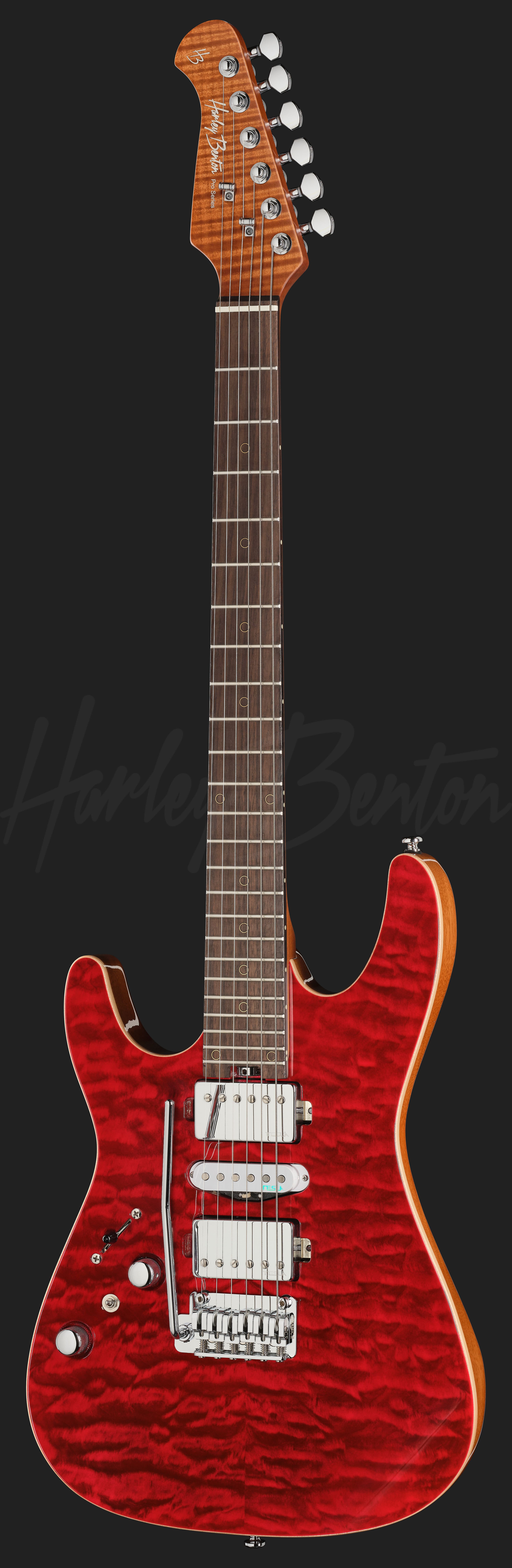 Fusion-IV HSH LH RW QRG - Harley Benton