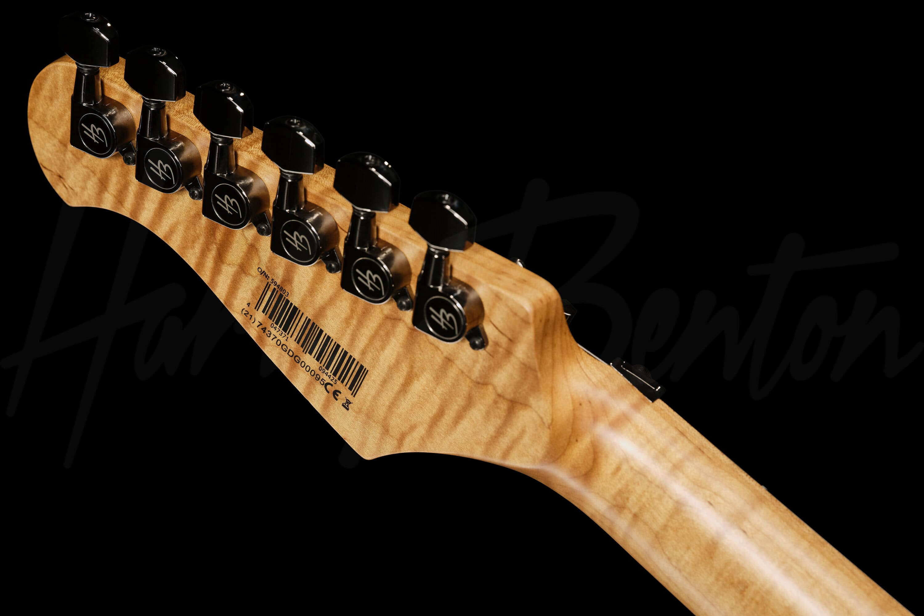MV% ストライプのハート ST-80FR MN SSB - Harley Benton