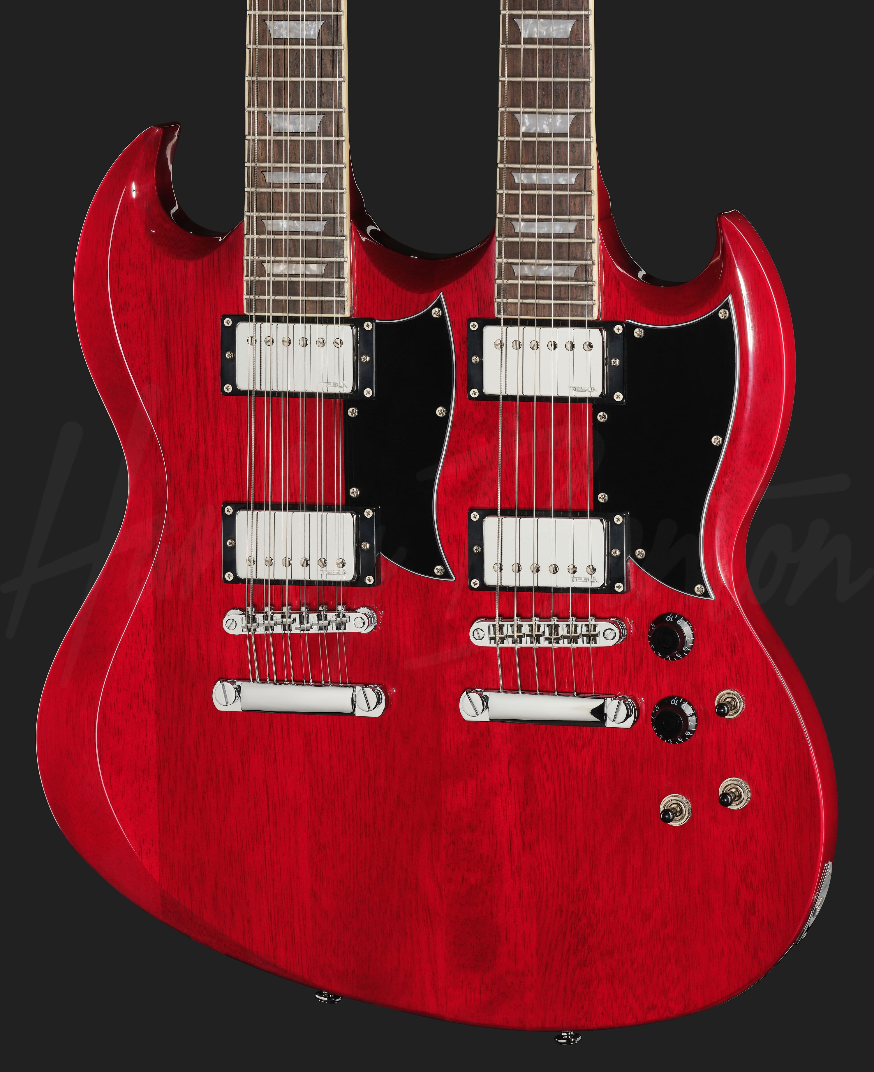 DC-Custom II 612 Cherry - Harley Benton