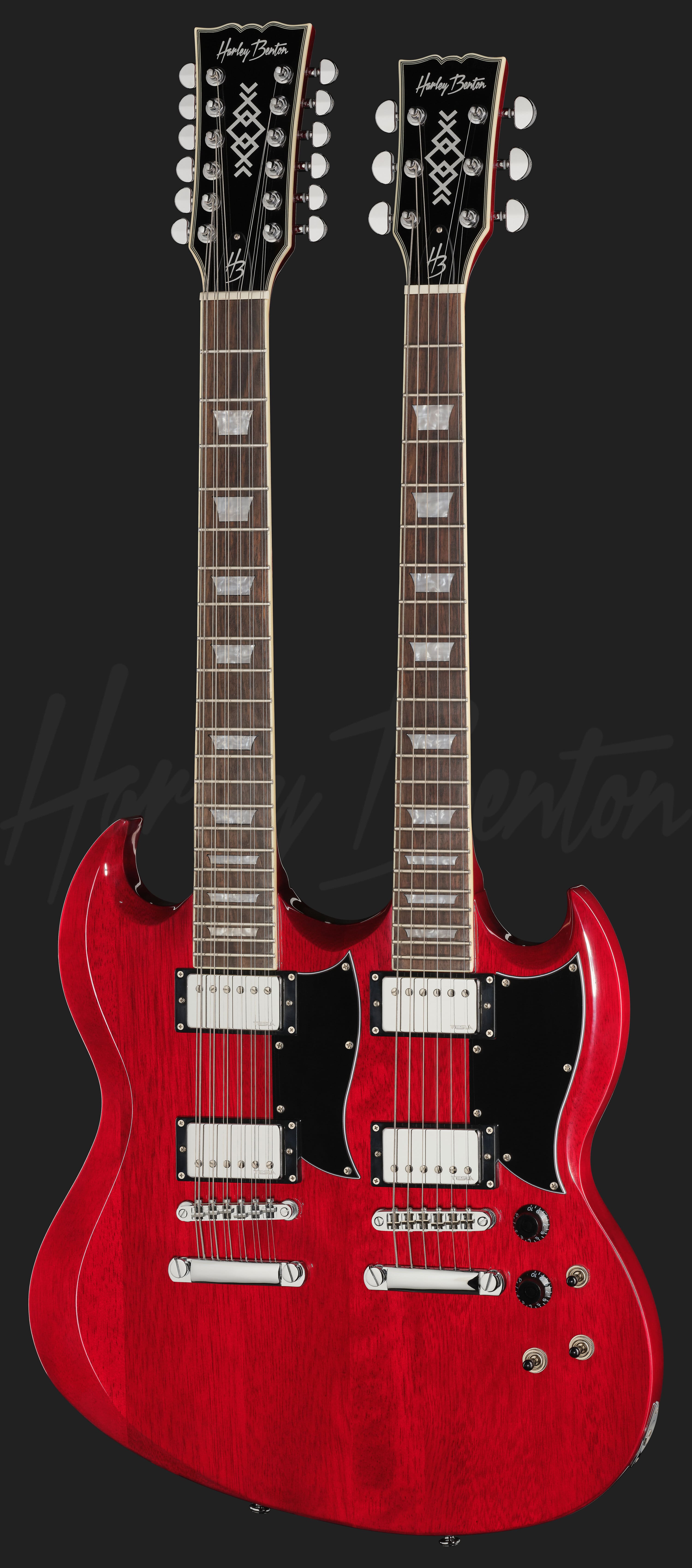 DC-Custom II 612 Cherry - Harley Benton