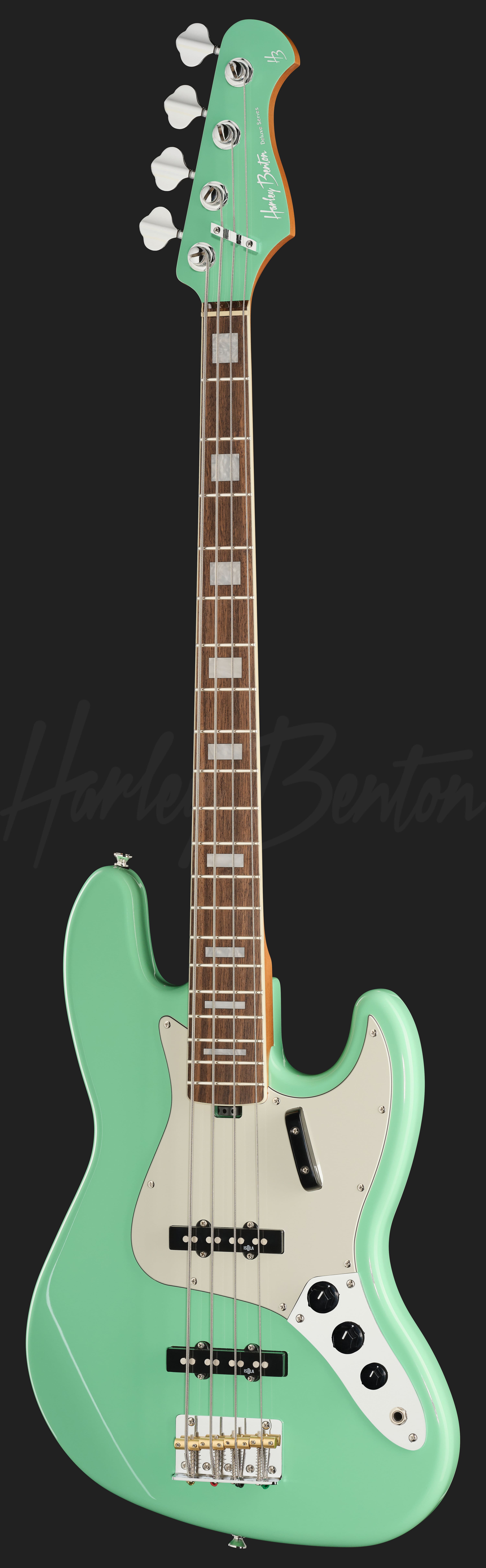 MV-4JB Seafom Green - Harley Benton