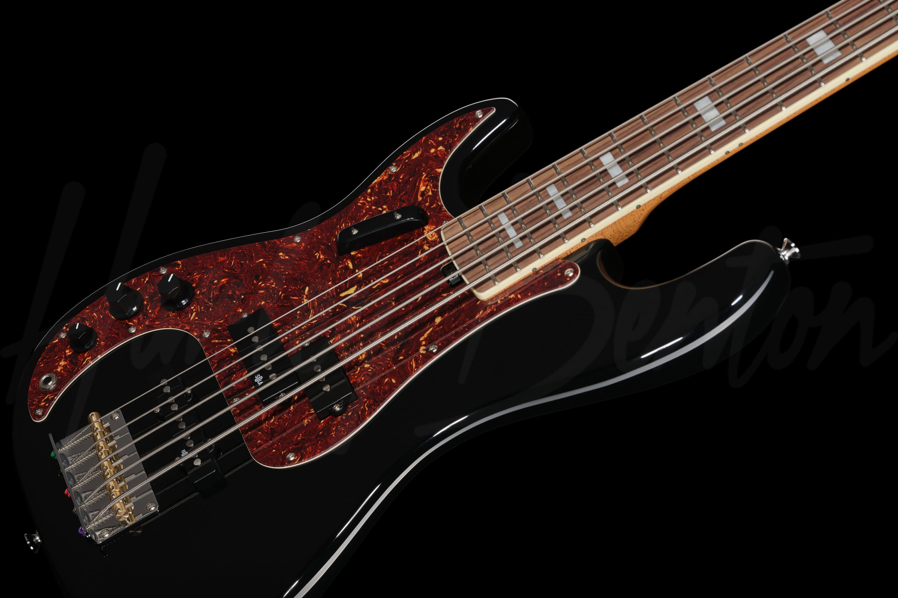 MV-5PJ LH Black - Harley Benton