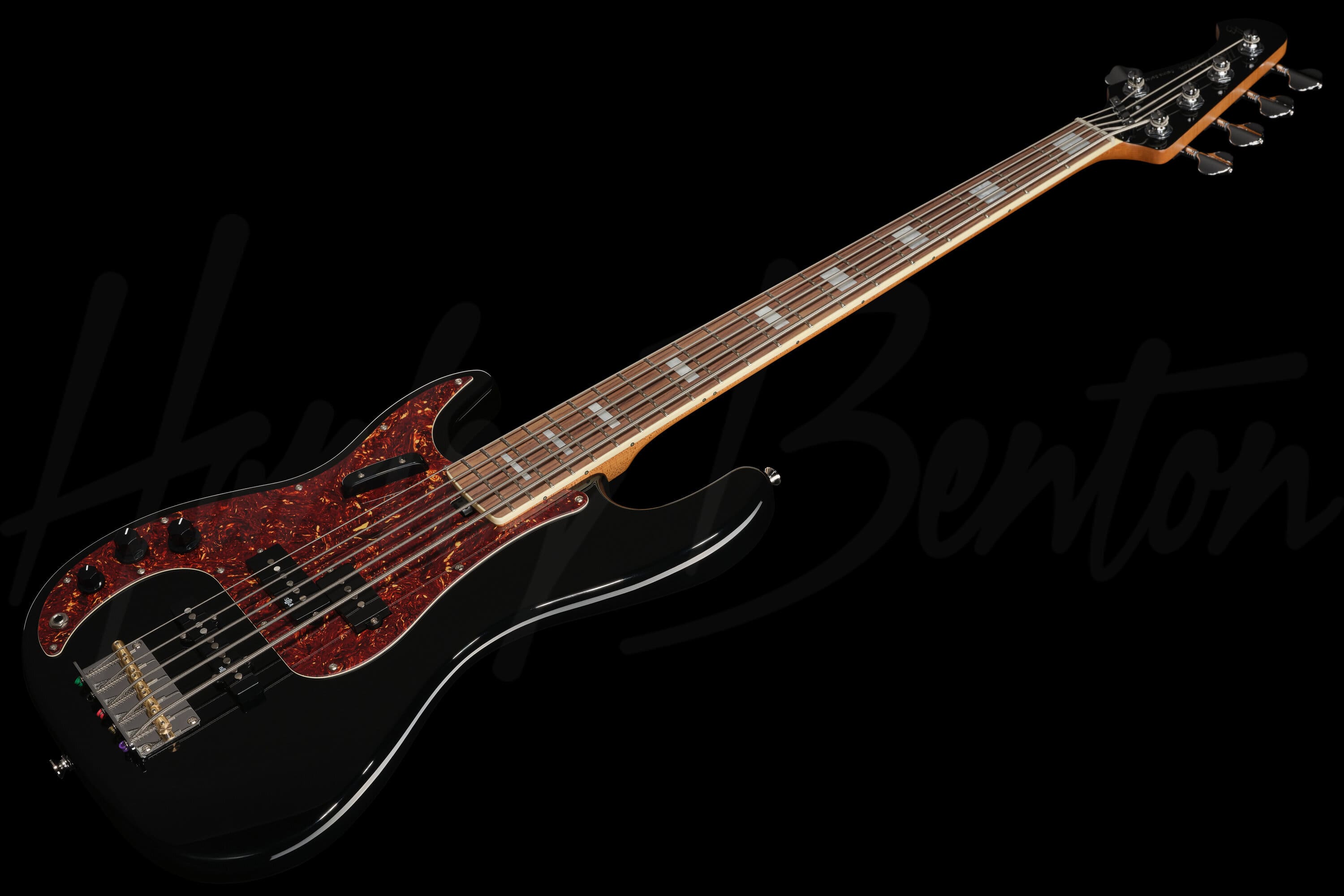 MV-5PJ LH Black - Harley Benton