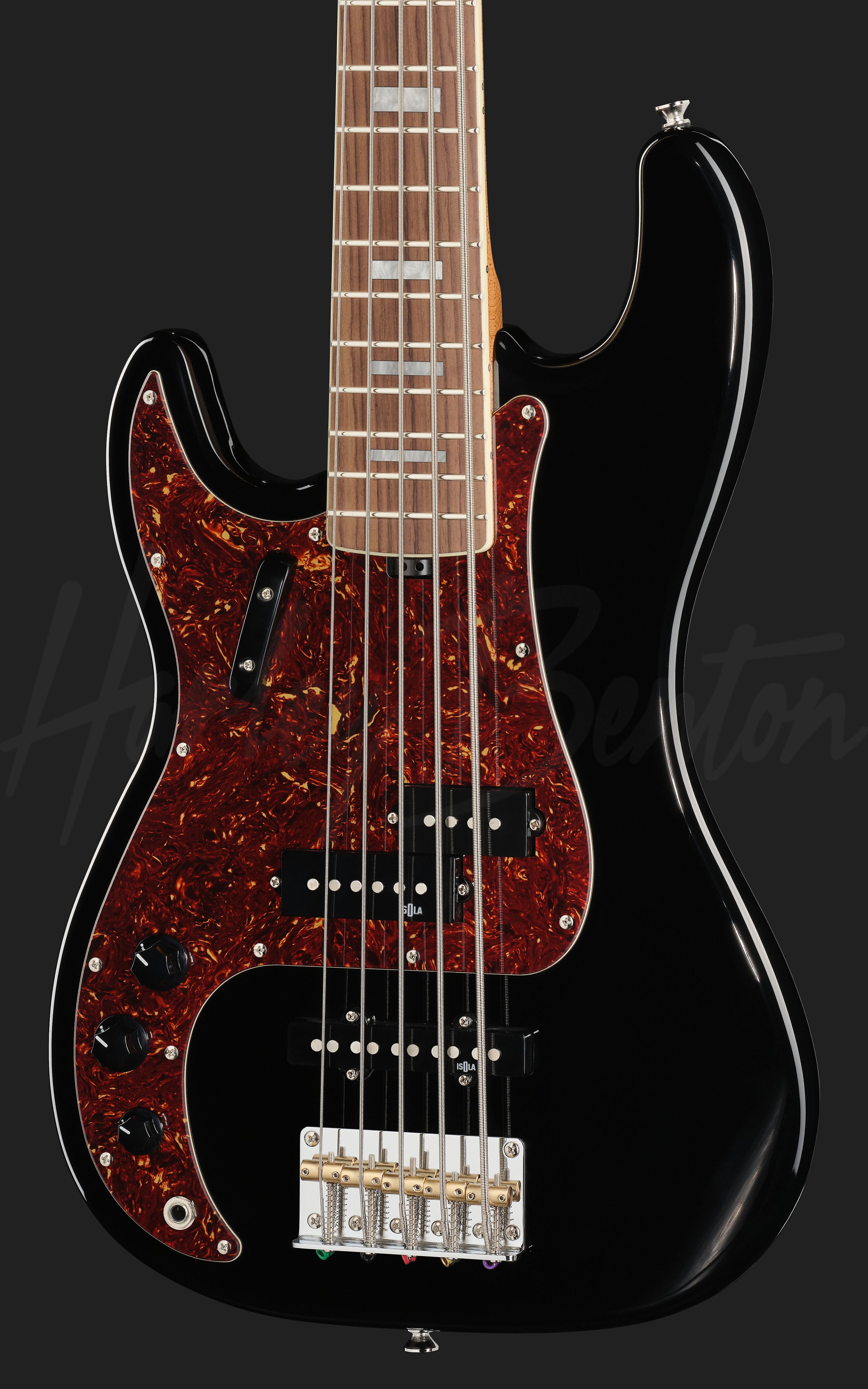 MV-5PJ LH Black - Harley Benton