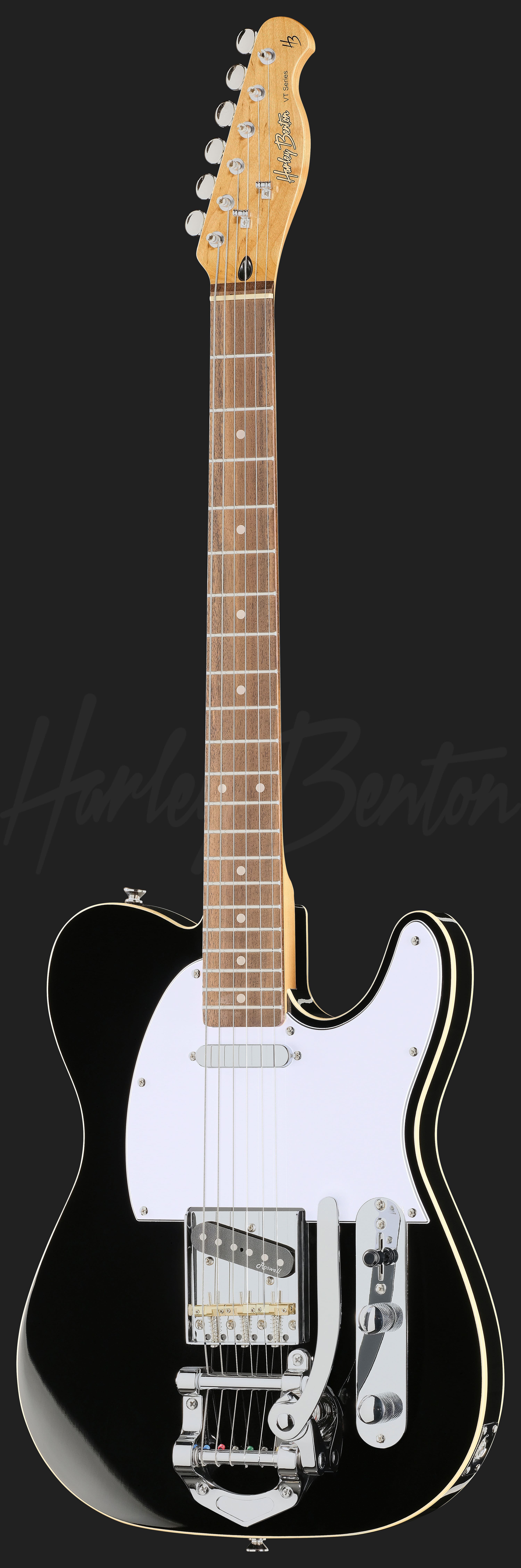 TE-62DB Tremolo BK - Harley Benton