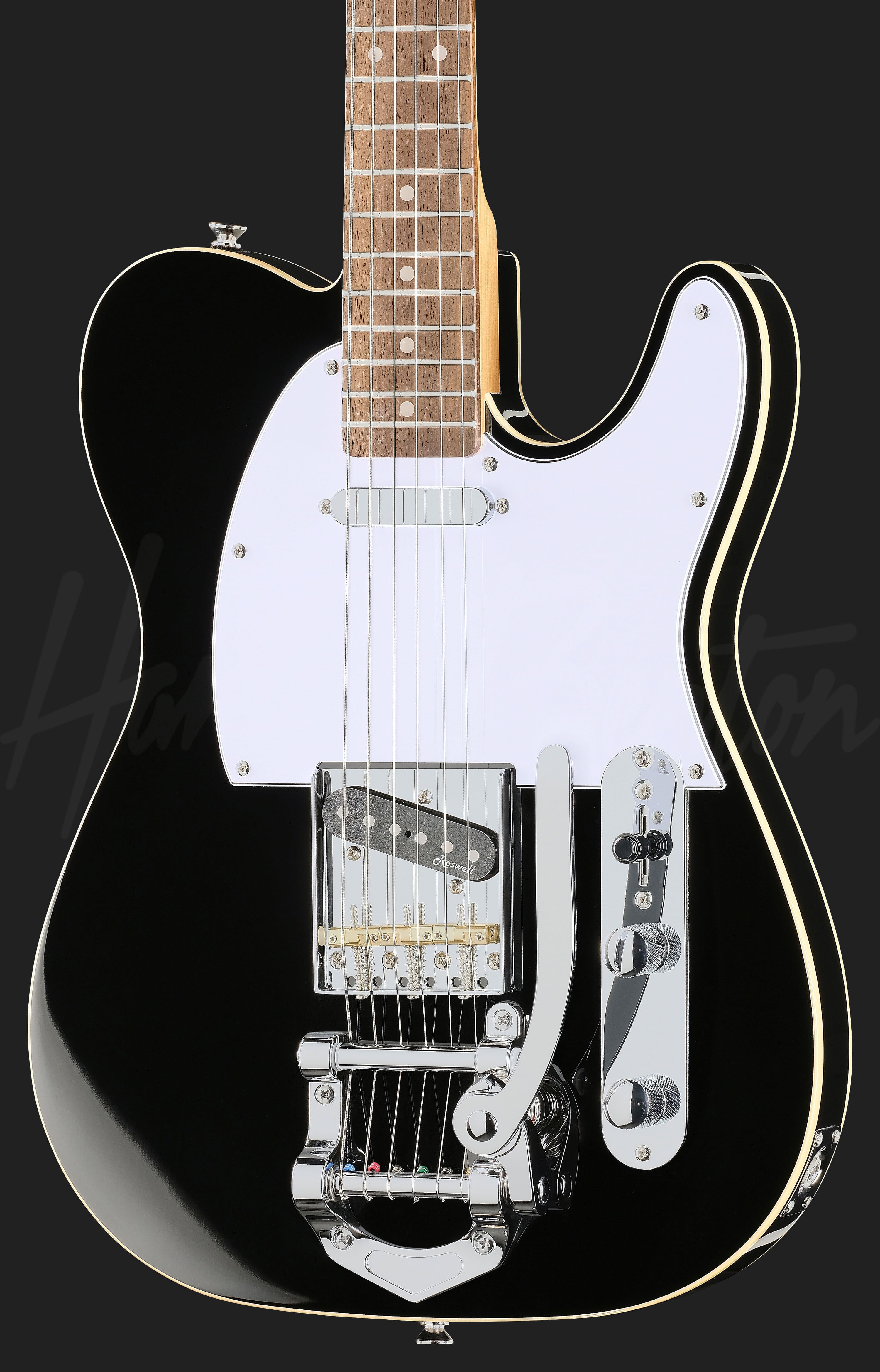 TE-62DB Tremolo BK - Harley Benton