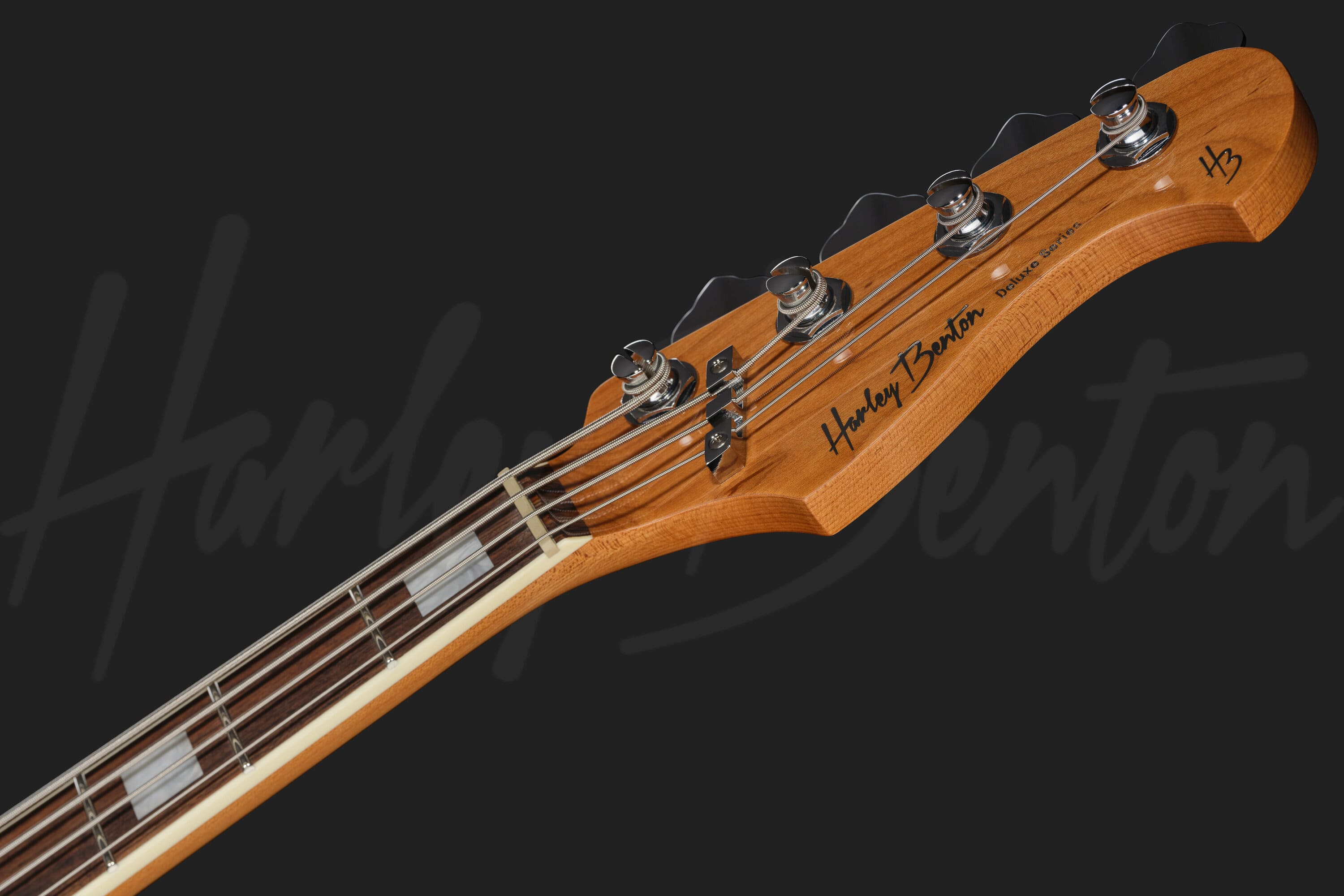 Harley Benton Deluxe Series MV-4JBナチュラル MV-4JB Natural - Harley Benton