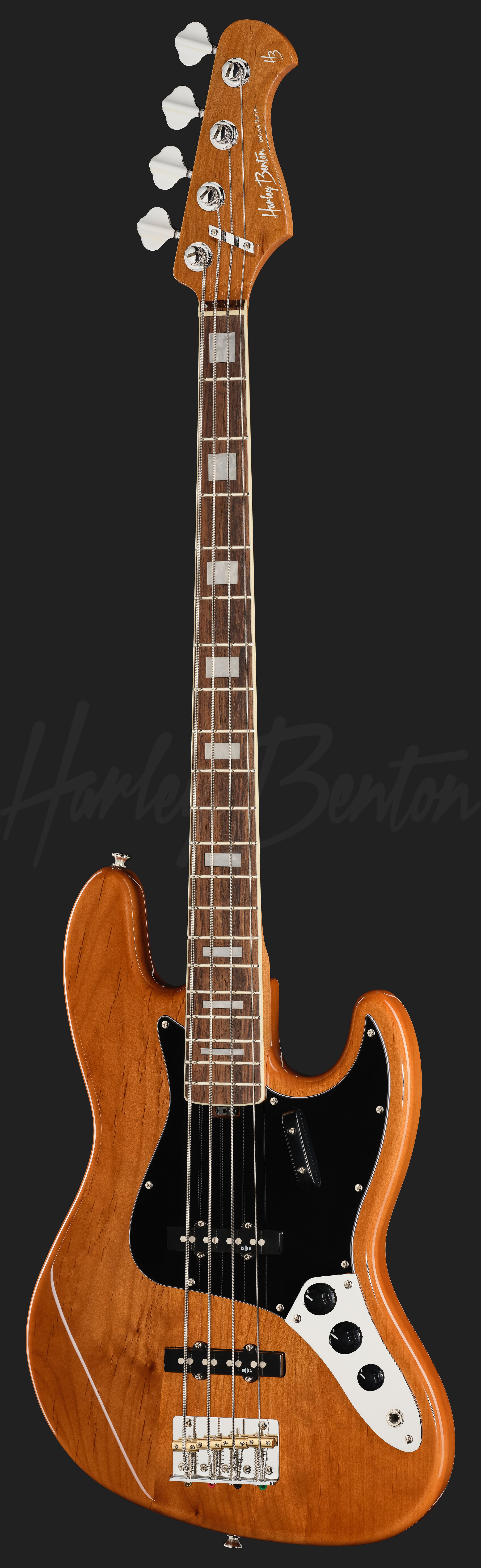 Harley Benton Deluxe Series MV-4JBナチュラル MV-4JB Natural - Harley Benton