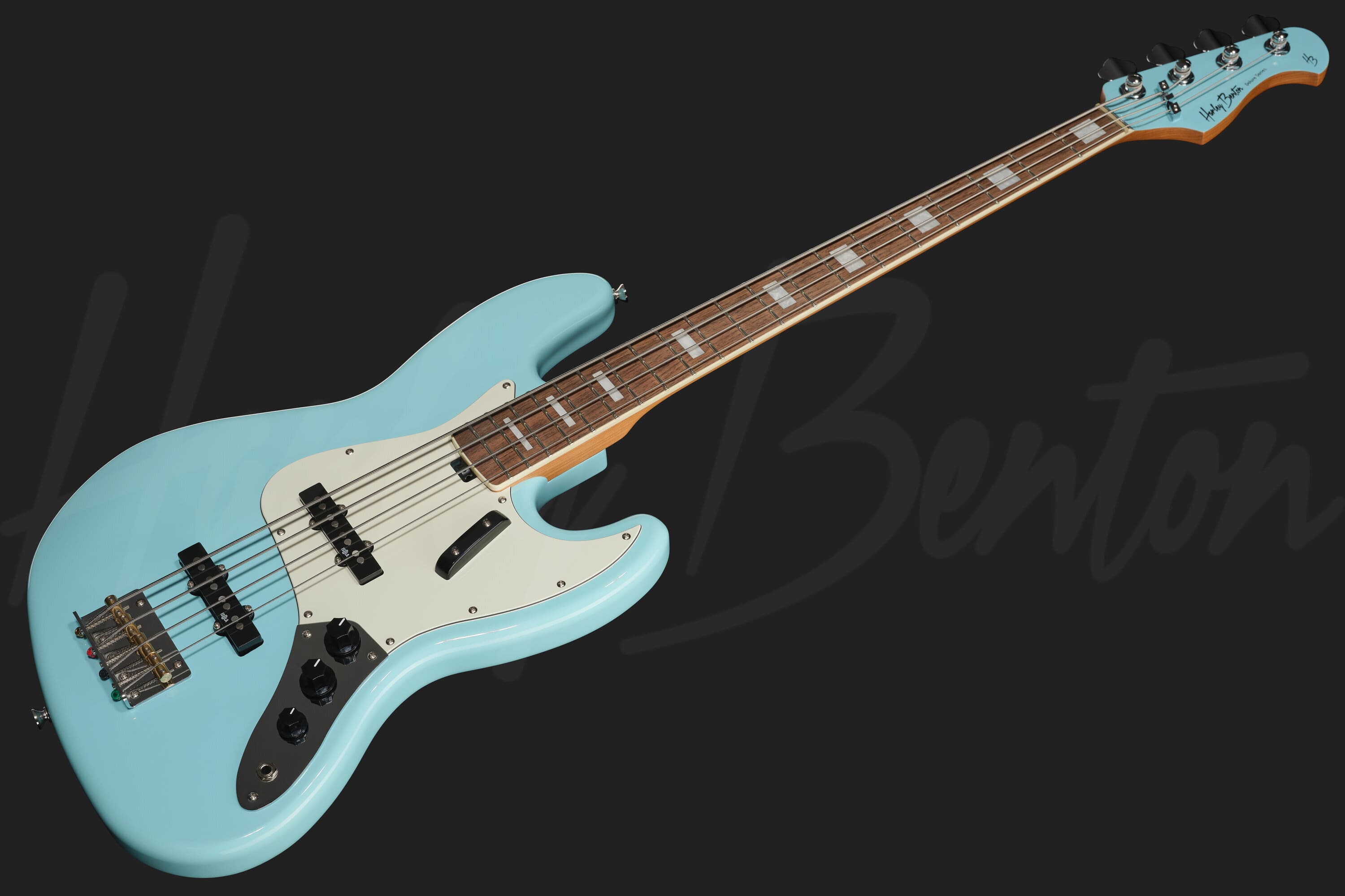 MV-4JB Daphne Blue - Harley Benton