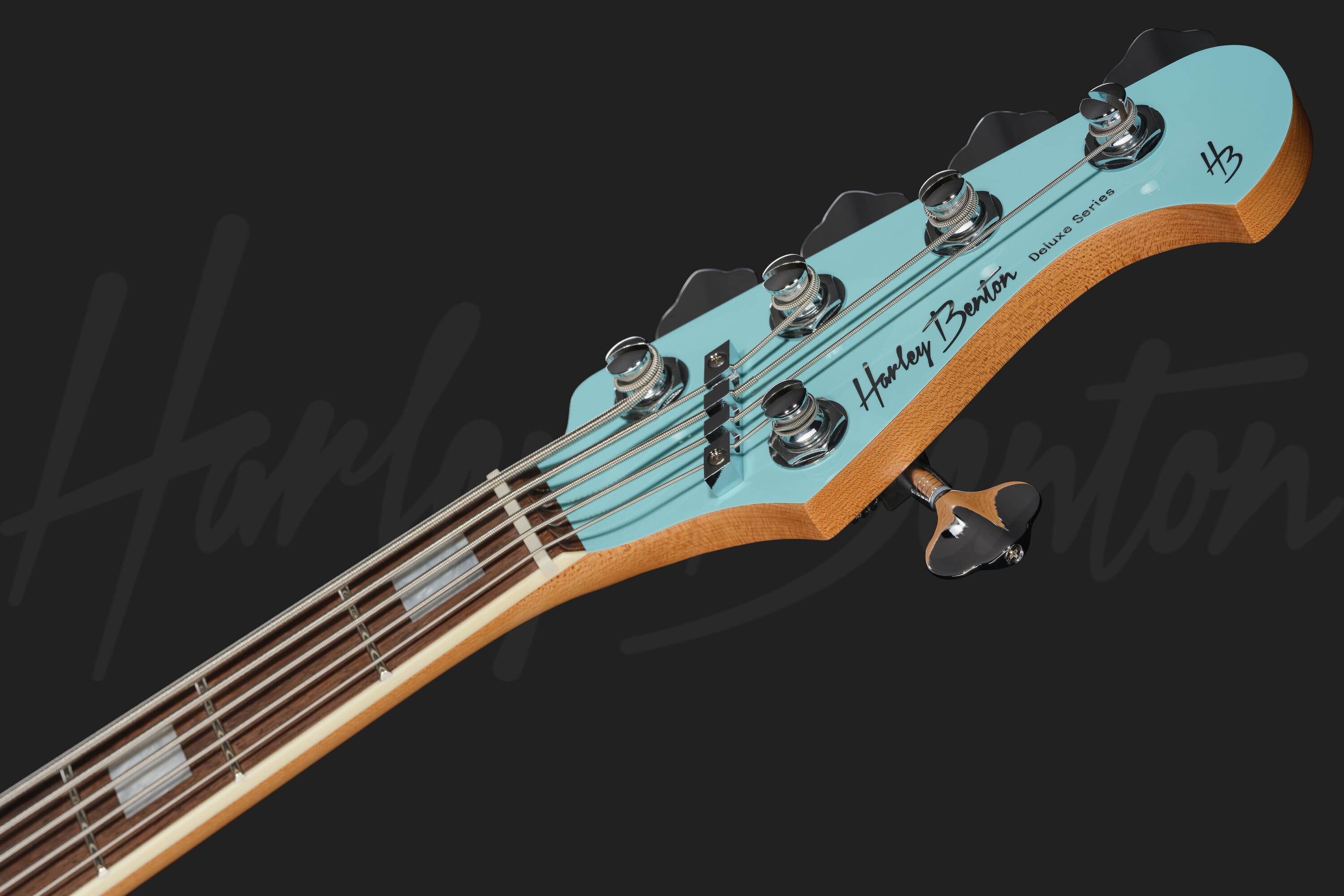 MV-5JB Daphne Blue - Harley Benton