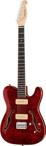 TE-90QM Trans Red - Harley Benton