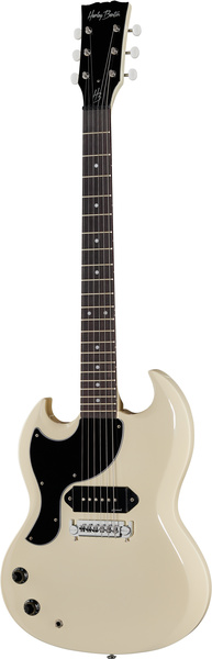 DC-60 Junior LH Polaris White - Harley Benton 