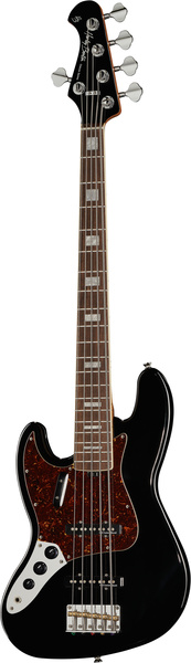MV-5JB LH Black - Harley Benton