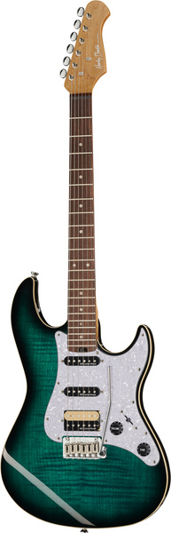 ST-Modern HSS Flame Blue Burst - Harley Benton