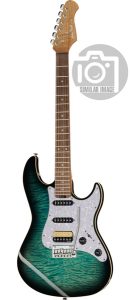 ST-Modern Plus HSS Flame Blue Burst