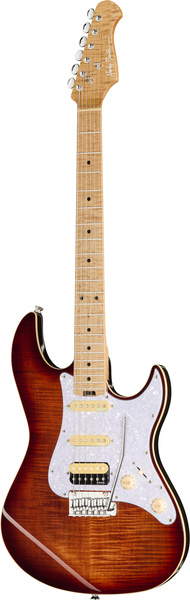 ア*️様 Harley Benton ST-Modern HSS ST-Modern Plus MN HSS Flame Bengal Burst - Harley Benton