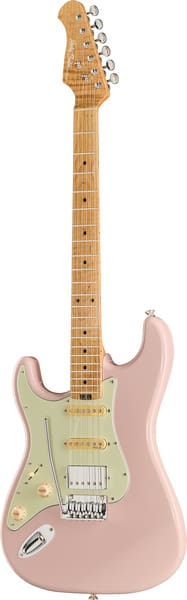 ST-Modern Plus MN HSS LH Shell Pink - Harley Benton
