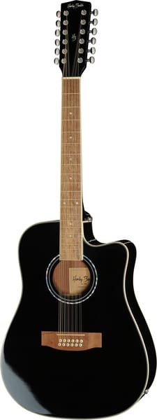 D-200CE-12 BK - Harley Benton