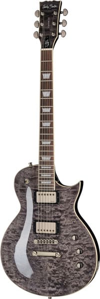最終値下け harley benton sg SC-Custom III Quilt Midnight - Harley Benton